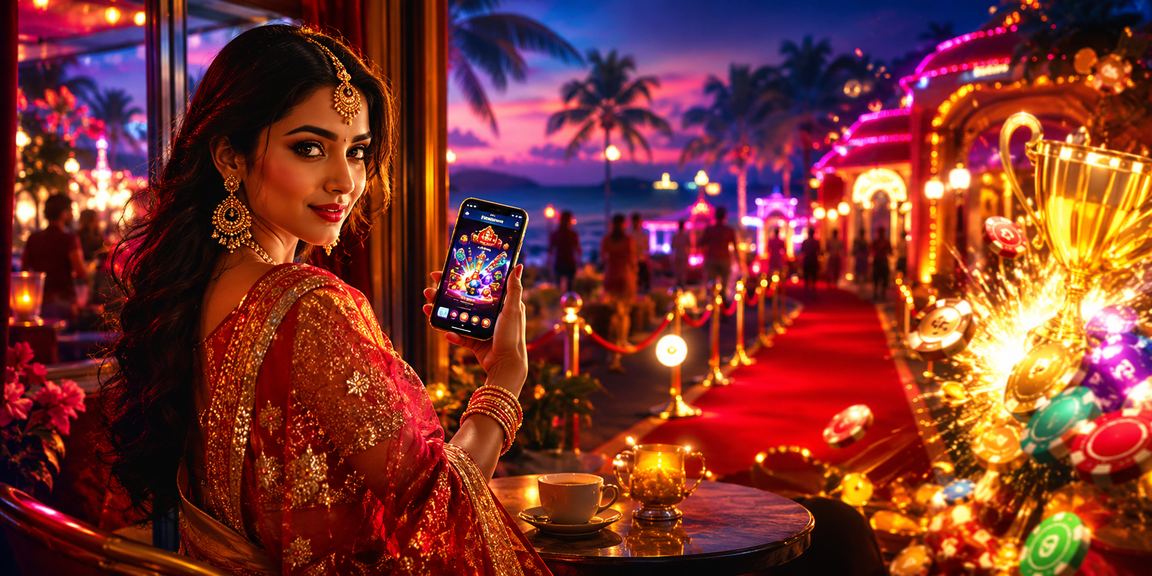Mobile casino usage in Goa during the evening