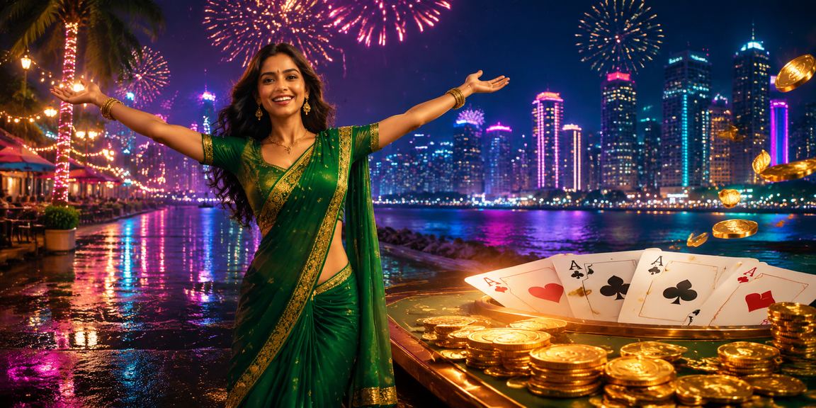 Teen Patti game played on mobile device in Pune City during evening